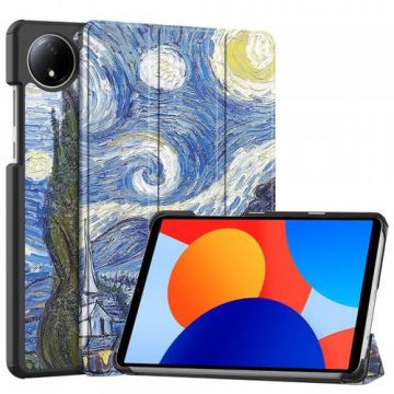 Husa pentru Xiaomi Redmi Pad SE 8.7, Techsuit, FoldPro Starry Night (Multicolor)