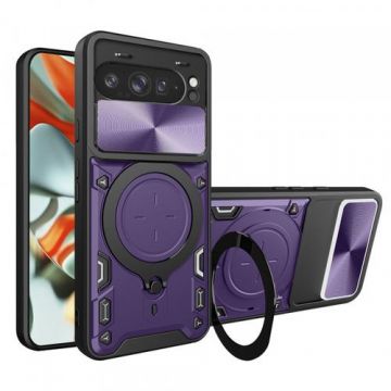 Husa Techsuit CamGuard Pro pentru Google Pixel 9 Pro XL (Mov/Negru)