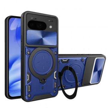 Husa Techsuit CamGuard Pro pentru Google Pixel 9a (Albastru/Negru)
