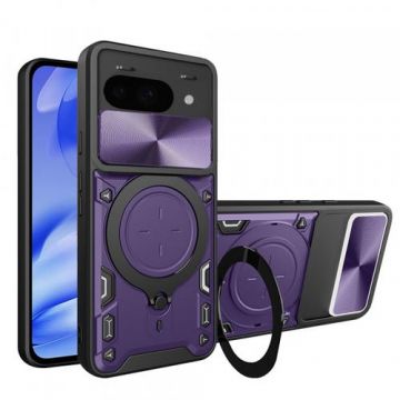 Husa Techsuit CamGuard Pro pentru Google Pixel 9a (Mov/Negru)