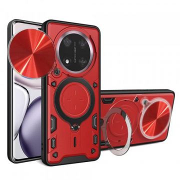 Husa Techsuit CamGuard Pro pentru Honor X9c / Magic7 Lite (Rosie/Negru)