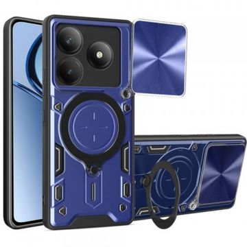 Husa Techsuit CamGuard Pro pentru Realme C63 / C61 (Albastru/Negru)