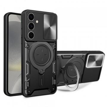 Husa Techsuit CamGuard Pro pentru Samsung Galaxy S24 S921 (Negru)