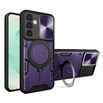 Husa Techsuit CamGuard Pro pentru Samsung Galaxy S25+ S936 (Mov/Negru)