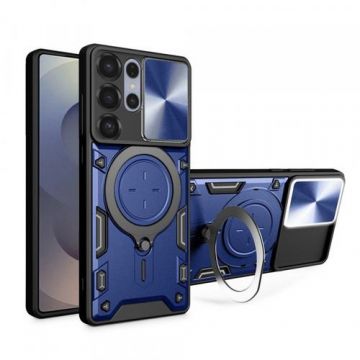 Husa Techsuit CamGuard Pro pentru Samsung Galaxy S25 Ultra S938 (Albastru/Negru)