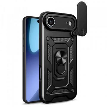 Husa Techsuit CamShield  pentru Apple iPhone 17 Air (Negru)