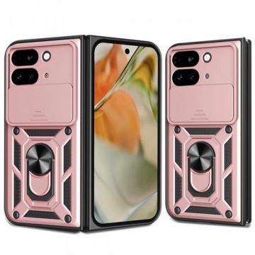 Husa Techsuit CamShield pentru Google Pixel 9 Pro Fold (Roz/Negru)