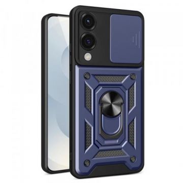 Husa Techsuit CamShield pentru Samsung Galaxy S25 Edge S937 (Albastru/Negru)