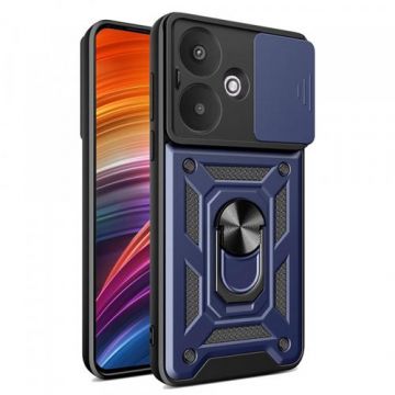 Husa Techsuit CamShield pentru Xiaomi Redmi 13C 5G (Albastru/Negru)