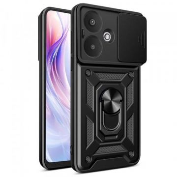 Husa Techsuit CamShield pentru Xiaomi Redmi 13C 5G (Negru)