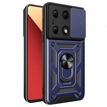 Husa Techsuit CamShield pentru Xiaomi Redmi Note 14S / Note 13 Pro 4G / Poco M6 Pro 4G (Albastru/Negru)