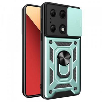 Husa Techsuit CamShield pentru Xiaomi Redmi Note 14S / Note 13 Pro 4G / Poco M6 Pro 4G (Verde/Negru)