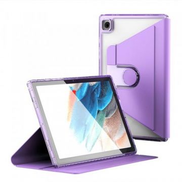 Husa Techsuit Crystal Vision pentru Samsung Galaxy Tab A8 10.5/2021 (Mov)