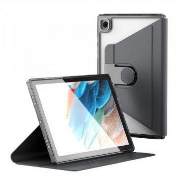 Husa Techsuit Crystal Vision pentru Samsung Galaxy Tab A8 10.5/2021 (Negru)