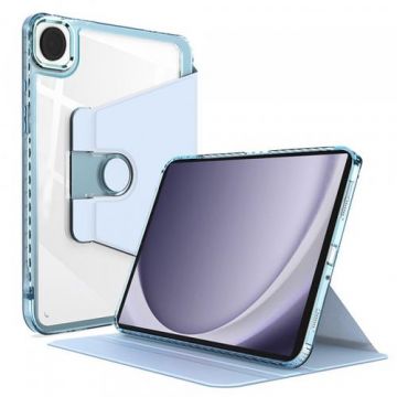 Husa Techsuit Crystal Vision pentru Samsung Galaxy Tab A9+ (Albastru)