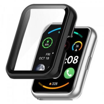 Husa Techsuit Defense360 Pro pentru Huaawei Watch Fit 2, Neagra