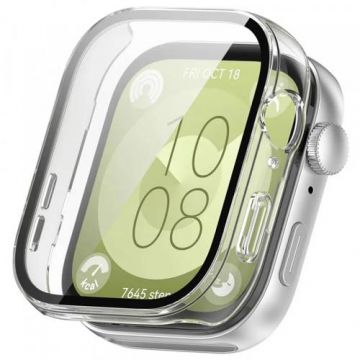 Husa Techsuit Defense360 Pro pentru Huawei Watch Fit 3, Transparenta