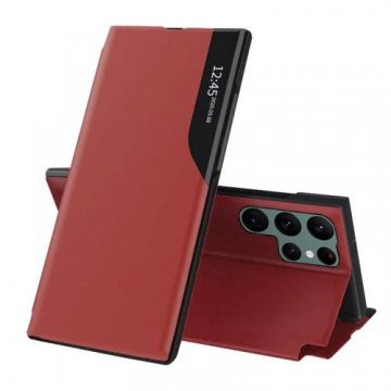 Husa Techsuit eFold pentru Samsung Galaxy S22 Ultra 5G S908 (Rosu)