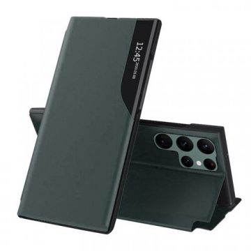 Husa Techsuit eFold pentru Samsung Galaxy S22 Ultra 5G S908 (Verde)