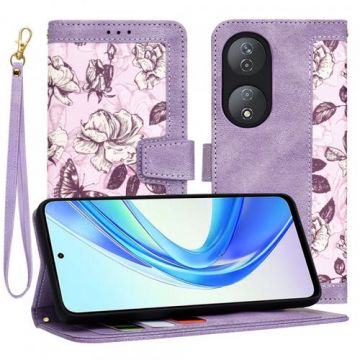 Husa Techsuit FlipCraft pentru Honor X7b 5G / 90 Smart / X7b 4G (Mov)