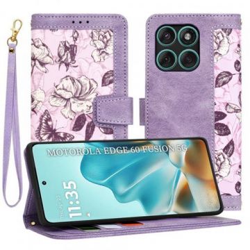 Husa Techsuit FlipCraft pentru Motorola Edge 60 Fusion / Edge 60 (Mov)