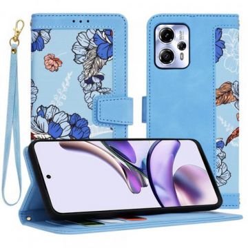 Husa Techsuit FlipCraft  pentru Motorola Moto G13 / G23 / G53 (Albastru)