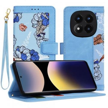 Husa Techsuit FlipCraft pentru Xiaomi Redmi Note 14 Pro+ 5G (Albastru)