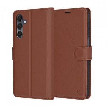 Husa Techsuit Leather Folio pentru Samsung Galaxy A16 5G A166 / A16 4G A165 (Maro)