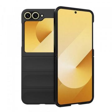 Husa Techsuit Magic Shield pentru Samsung Galaxy Z Flip 6, F741 (Negru)