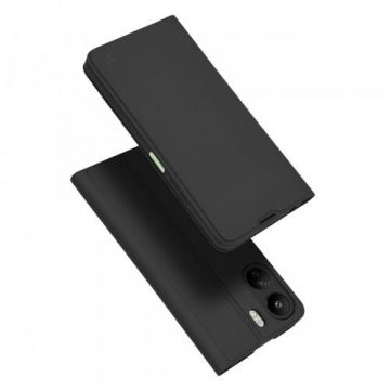 Husa Techsuit Magskin Book pentru Xiaomi Poco C65 / Redmi 13C (Negru)