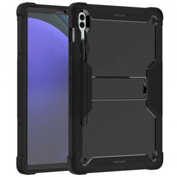 Husa Techsuit Rugged TabShell  pentru Samsung Galaxy Tab S10+ / Tab S9 FE+ / Tab S9+ (Negru)