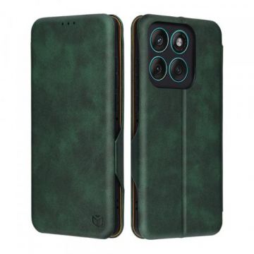 Husa Techsuit Safe Wallet Plus pentru Motorola Edge 60 Fusion / Edge 60 (Verde)