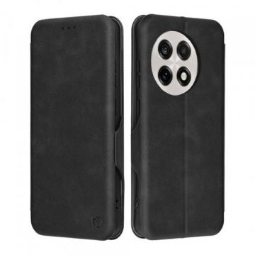 Husa Techsuit Safe Wallet Plus pentru OnePlus 13R (Negru)