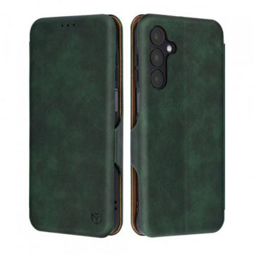 Husa Techsuit Safe Wallet Plus pentru Samsung Galaxy A16 5G A166 / A16 4G A165 (Verde)