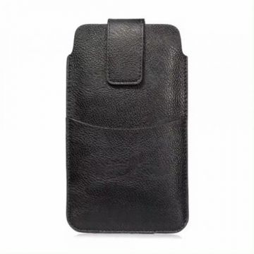 Husa Universala pentru Telefon max. 6.5inch, Techsuit, Belt BPC1, Neagra