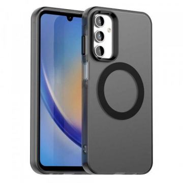 Husa MagSafe pentru Samsung Galaxy A15 5G A156 / A15 A155, Techsuit, CandyCase, Neagra