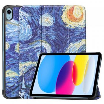 Husa pentru Apple iPad (2025) / (2022) Techsuit FoldPro Starry Night (Multicolor)