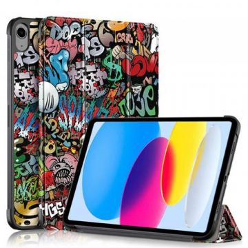 Husa pentru Apple iPad (2025) / (2022) Techsuit FoldPro Urban Vibe (Multicolor)