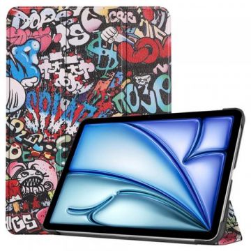 Husa pentru Apple iPad Air 11 (2025) / Air 11 (2024), Techsuit, FoldPro Urban Vibe (Multicolor)