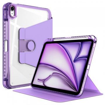 Husa pentru Apple iPad Air 13 (2025) / Air 13 (2024), Techsuit, Crystal Vision (Mov)