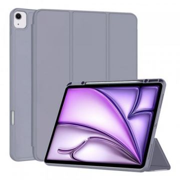 Husa pentru Apple iPad Air 13 (2025) / Air 13 (2024) Techsuit Flex Trifold (Mov)