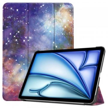 Husa pentru Apple iPad Air 13 (2025) / Air 13 (2024), Techsuit, FoldPro Galaxy (Multicolor)