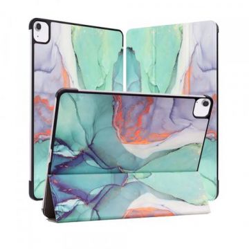 Husa pentru Apple iPad Air 13 (2025) / Air 13 (2024), Techsuit, FoldPro Green Time  (Multicolor)