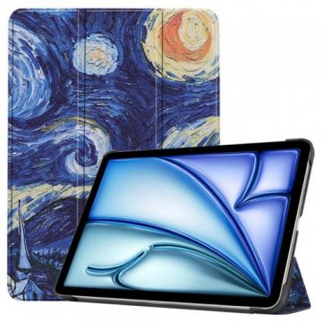 Husa pentru Apple iPad Air 13 (2025) / Air 13 (2024), Techsuit, FoldPro Starry Night (Multicolor)