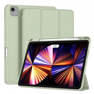 Husa pentru Apple iPad Pro 11 (2022) / Pro 11 (2021) / Pro 11 (2020) / Pro 11 (2018) Techsuit Flex Trifold (Verde)