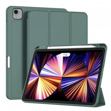 Husa pentru Apple iPad Pro 11 (2022) / Pro 11 (2021) / Pro 11 (2020) / Pro 11 (2018) Techsuit Flex Trifold (Verde)