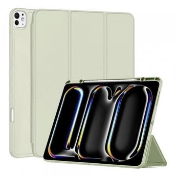 Husa pentru Apple iPad Pro 13 (2024) Techsuit Flex Trifold (Verde)