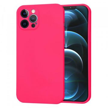 Husa pentru Apple iPhone 12 Pro Max, Techsuit, SoftFlex, Roz Inchis