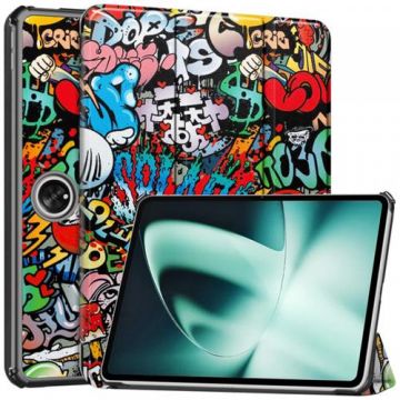 Husa pentru OnePlus Pad, Techsuit, FoldPro Urban Vibe (Multicolor)