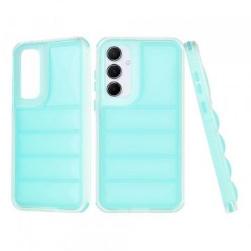 Husa pentru Samsung Galaxy A55 5G A556, Techsuit, Wave Shield, Turcoaz